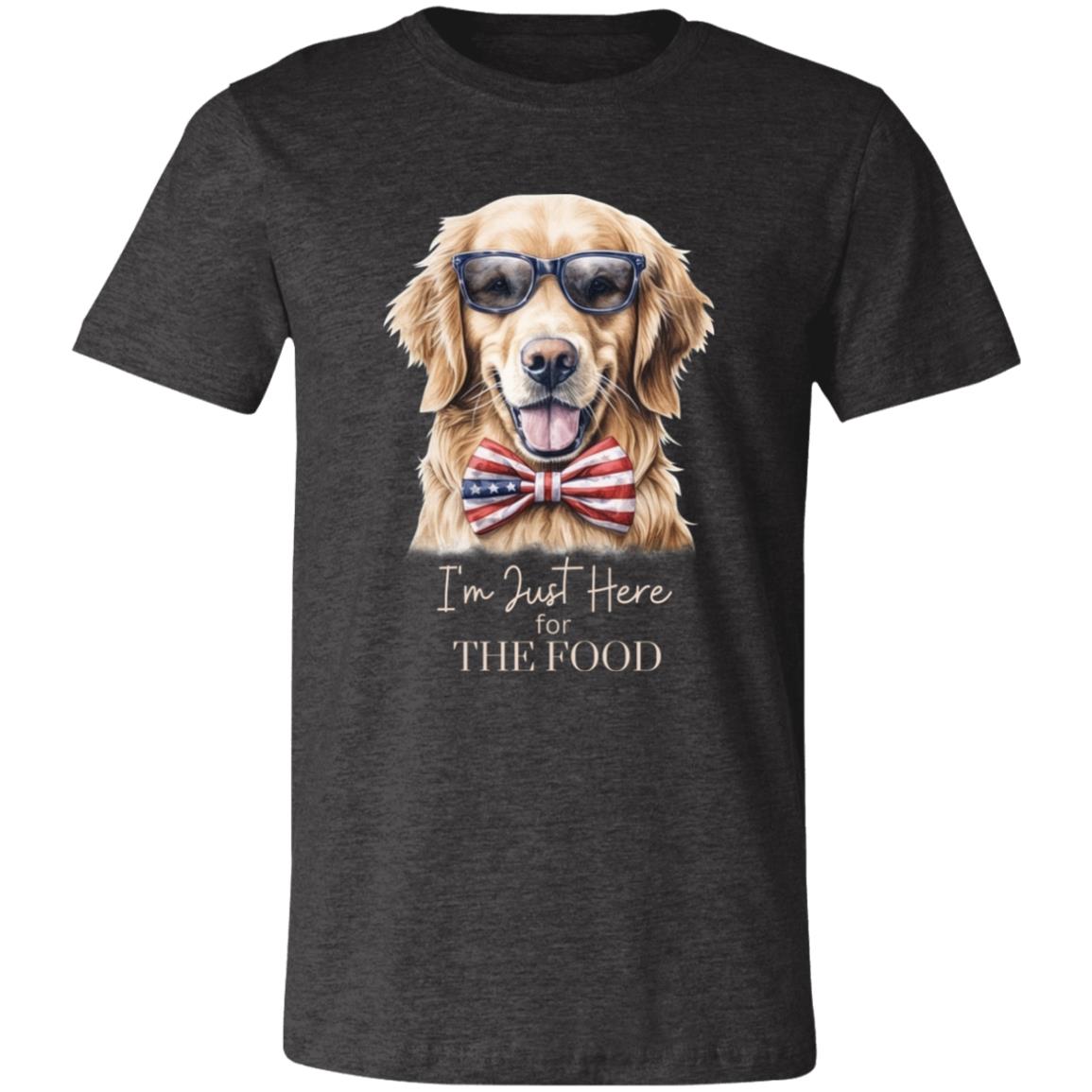 Golden Retriever - I'm Just Here For The Food