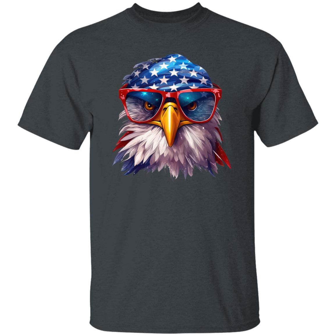 Patriotic American Eagle With Flag Bandana T-shirt