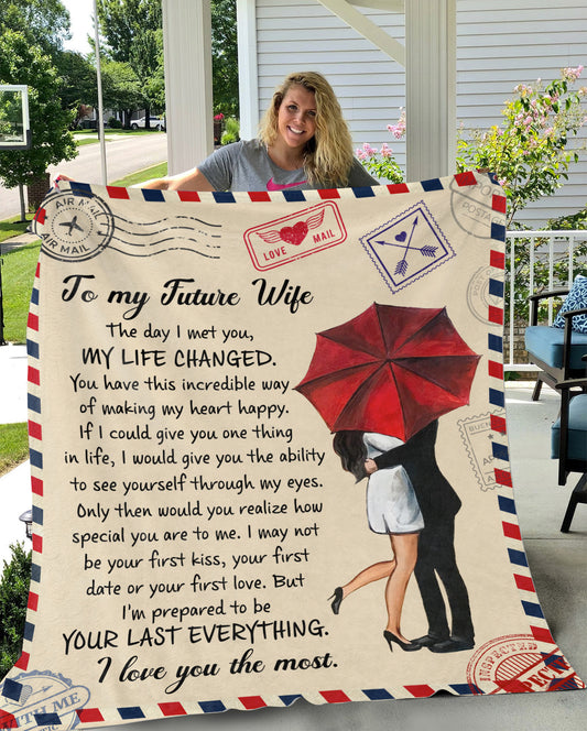 To My Future Wife Blanket - My Endless Love