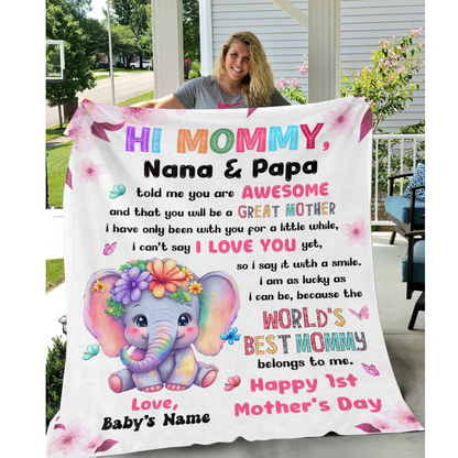 Best 1st Mother's Day Gift for New Moms Personalized - World's Best Mom