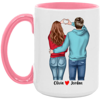 A True Love Story Never Ends Mug - Gift For Soulmate, Wife, Husband and Loved One