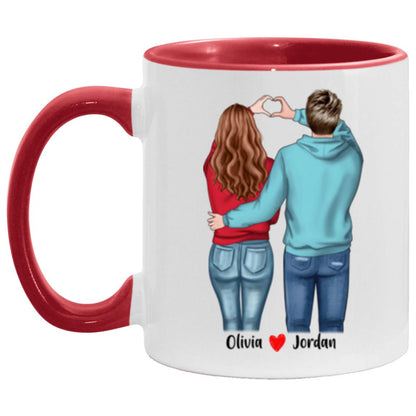 A True Love Story Never Ends Mug - Gift For Soulmate, Wife, Husband and Loved One