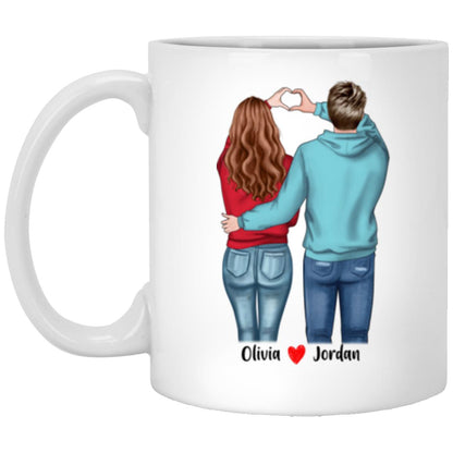 A True Love Story Never Ends Mug - Gift For Soulmate, Wife, Husband and Loved One