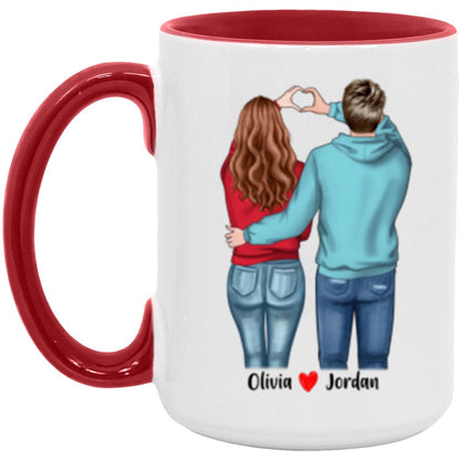 A True Love Story Never Ends Mug - Gift For Soulmate, Wife, Husband and Loved One