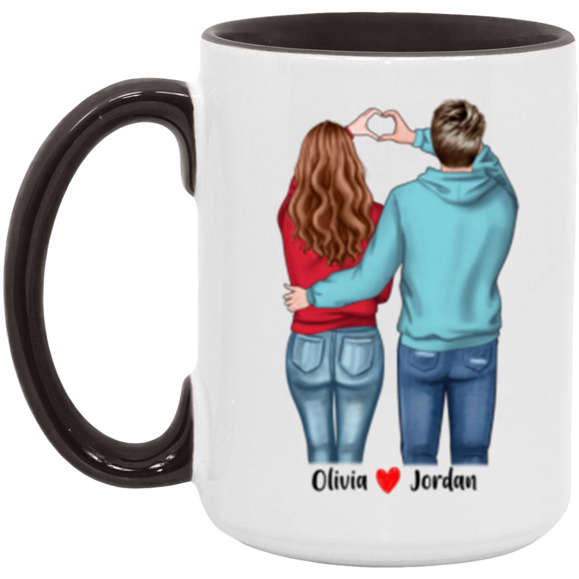 A True Love Story Never Ends Mug - Gift For Soulmate, Wife, Husband and Loved One