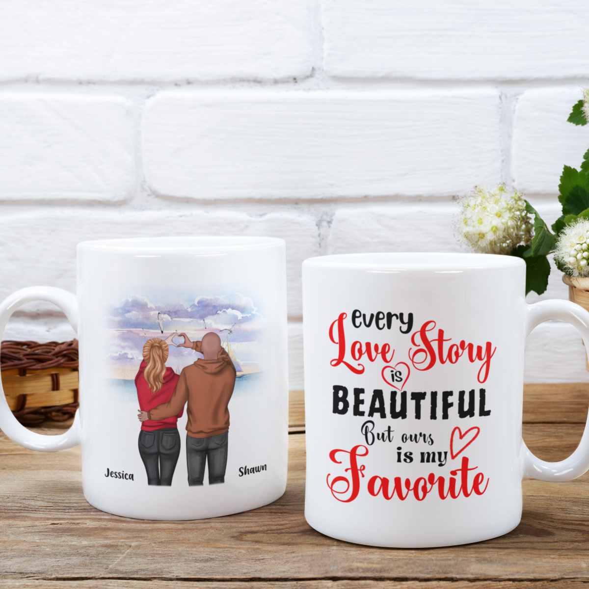 Our Love Story Is My Favorite Mug - Great Valentine or Anniversary Gift