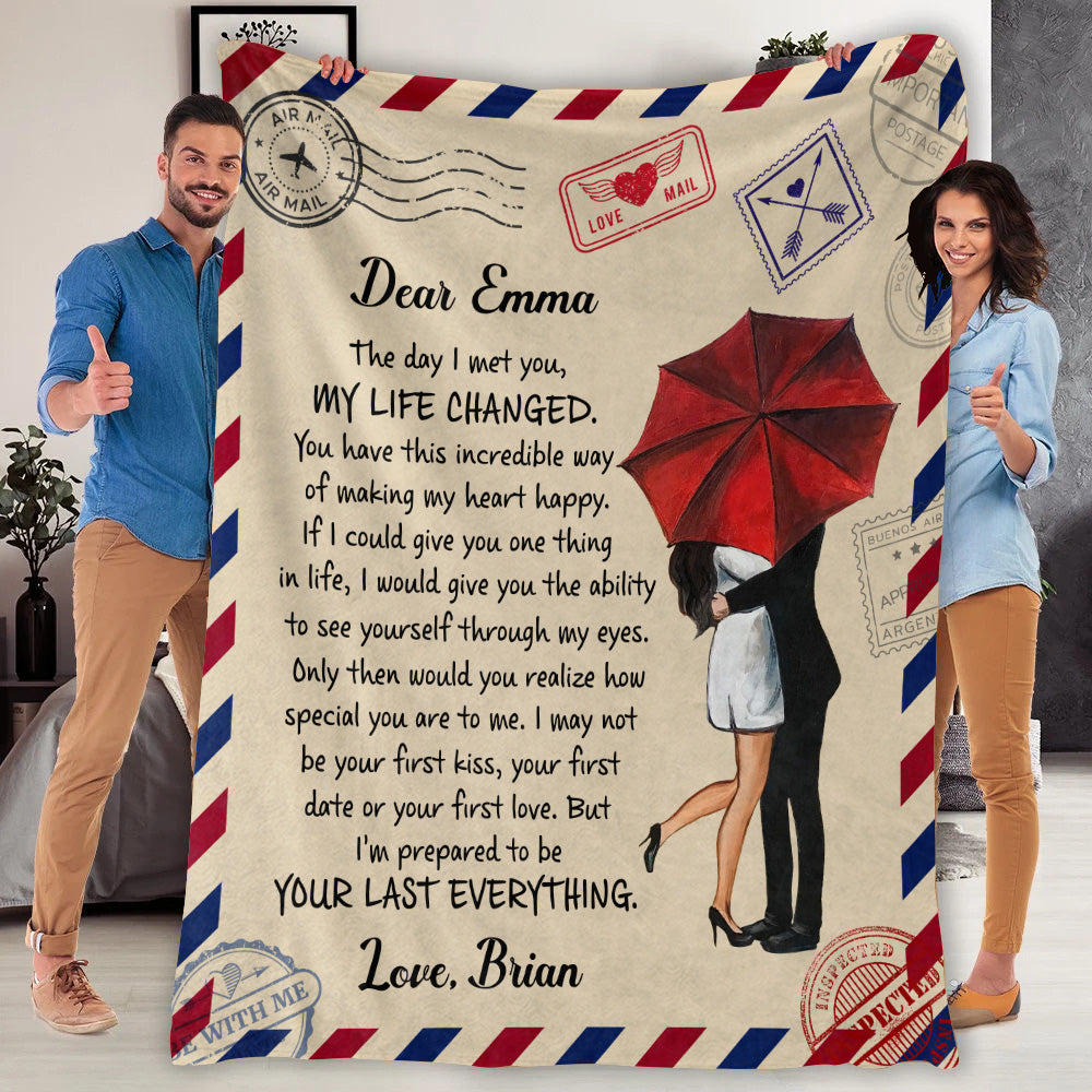 Personalized Love Letter Blanket - A Gift of Lasting Love