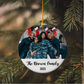 (Photo Inserted) Capture Your Family Memories on a Custom Photo Ornament