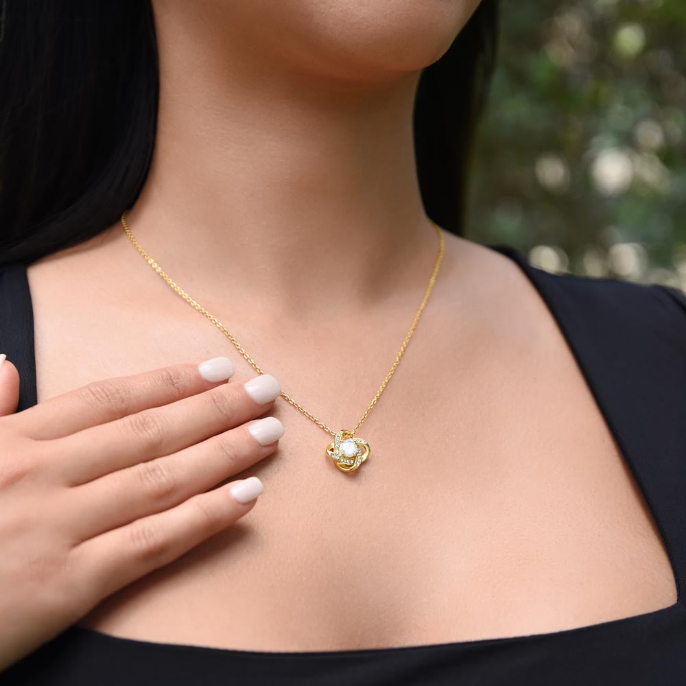 Heartfelt Necklace for Granddaughter 'When The Pages Of My Life End'