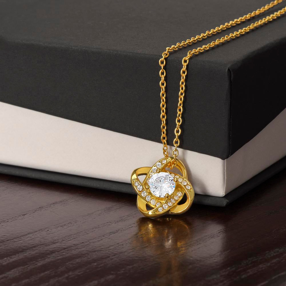 Heartfelt Necklace for Granddaughter from Grandma – 'Never Forget That I Love You Forever'