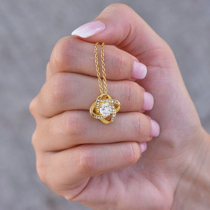 Heartfelt Necklace for Granddaughter 'When The Pages Of My Life End'