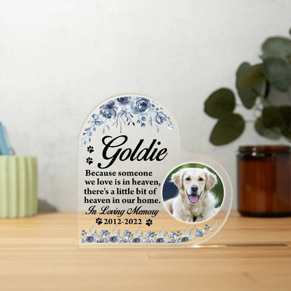 Personalized Dog or Cat Memorial Gift With Photo