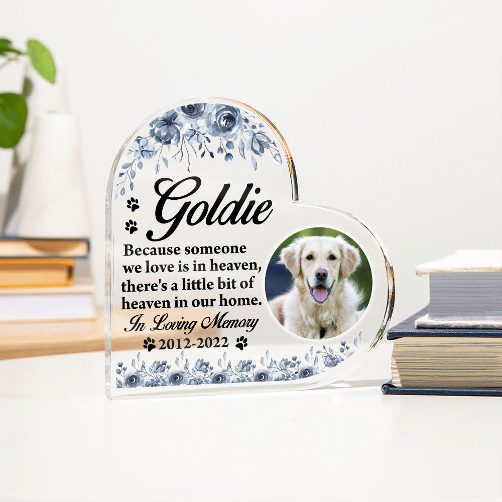 Personalized Dog or Cat Memorial Gift With Photo