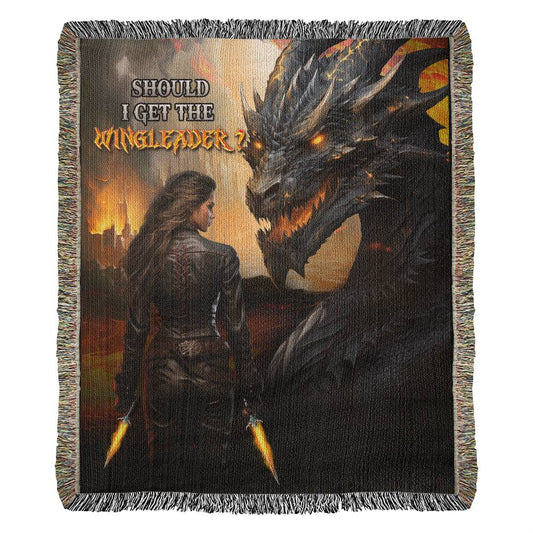 Should I Get The Wing Leader Dragon Fantasy Woven Blanket