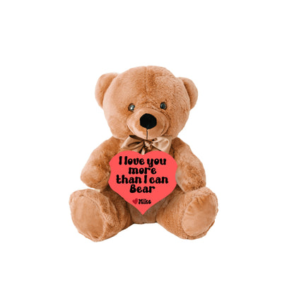 I Love You More Than I Can Bear Romantic Gift