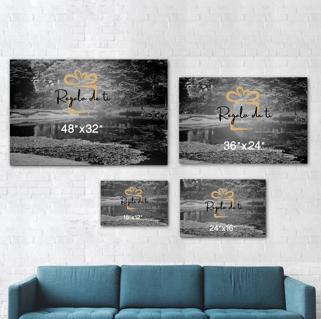 Personalized Wall Art - And So Together They Built The Life They Loved