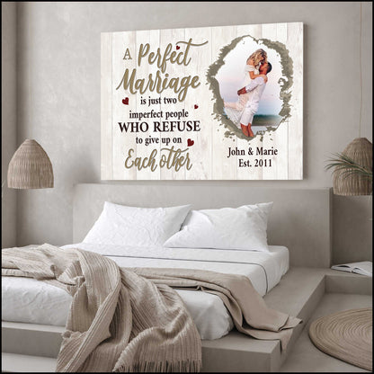 A Perfect Marriage  Wall Art Canvas